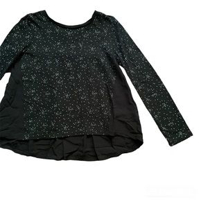 Gap Kids Long Sleeve Star Top size small